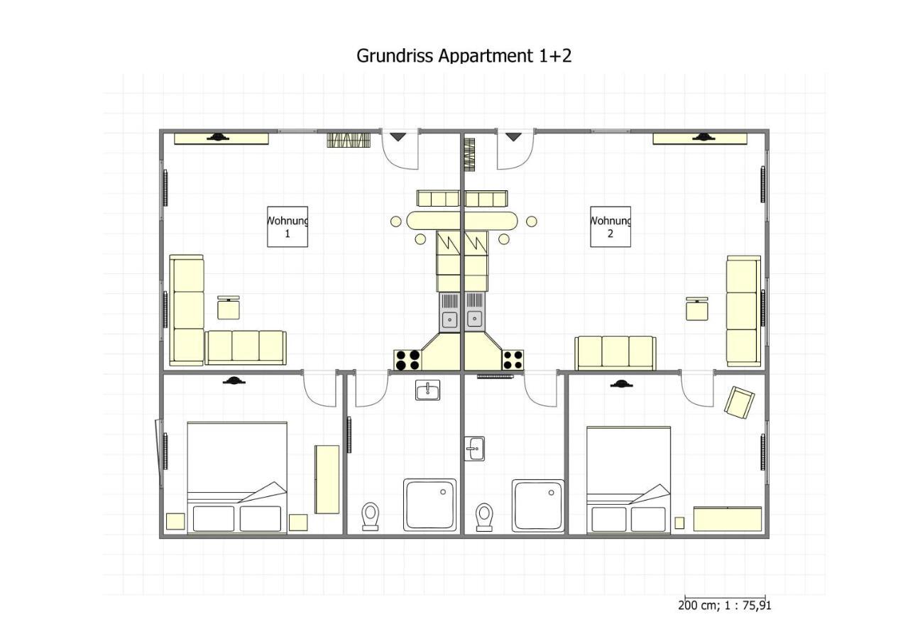 Ferienwohnung Hellwig Wendisch Rietz Exteriér fotografie